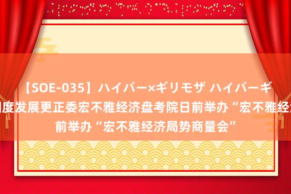 【SOE-035】ハイパー×ギリモザ ハイパーギリモザ Ami 国度发展更正委宏不雅经济盘考院日前举办“宏不雅经济局势商量会”